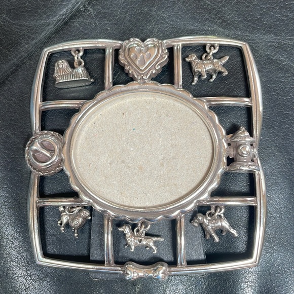 Brighton Snif… Silvertone Dogs Picture Frame - Picture 11 of 12